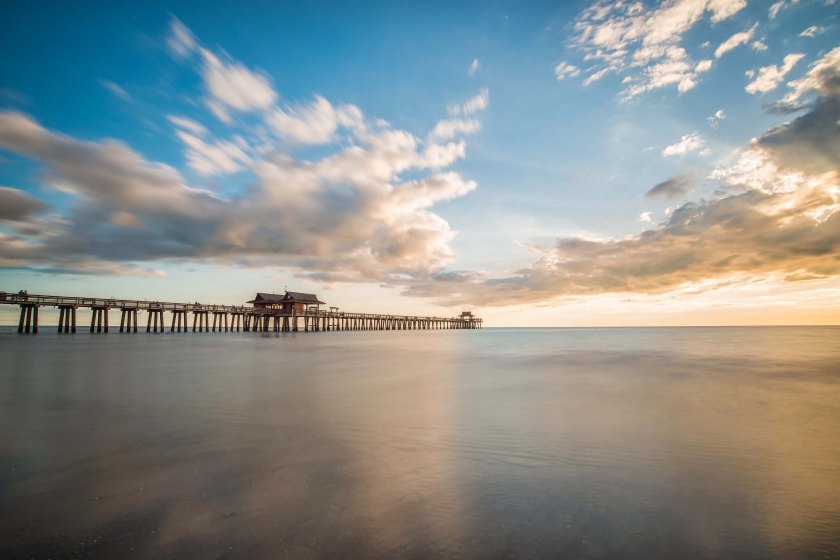 Long Exposure Naples Florida Pier